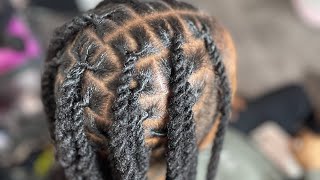 Loc extensions retwist tutorial [upl. by Gweneth]