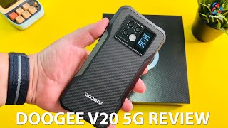 Doogee V20 Review AMOLED  REAR DISPLAY  AWESOME [upl. by Corron332]