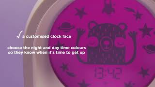 Tommee Tippee Connected Sleep Trainer Clock [upl. by Marlie356]