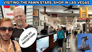 The REAL Pawn Stars shop and Counting Cars in Las Vegas  Rick and chumley was there   ENGLISH CC [upl. by Kahcztiy]