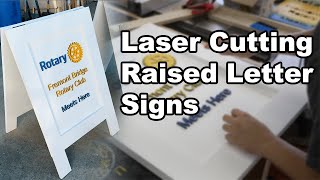 Making Signs with My 60w Laser Engraver [upl. by Basso]