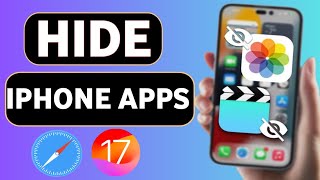 How To Hide iphone Apps  Hide iphone Apps without third Party Application  Hide iOS Apps [upl. by Enirolf]