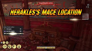 How to get Herakless Mace in Assassins Creed Odyssey stealth mode [upl. by Shiri]