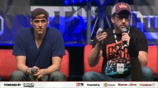 Rooster Teeth RTX Australia 2016 RvB Panel [upl. by Adnorahs]