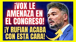 💥VOX ¡ACOJONA A RUFIAN💥Uno de ABASCAL sube a la tribuna 😱¡Y LE DICE LO QUE NUNCA NADIE SE ATREVIÓ😱 [upl. by Gwenore]