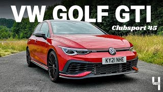 VW Golf GTI Clubsport 45  Anniversary edition  Drive  Review [upl. by Gawain]