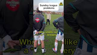 SUNDAY LEAGUE PROBLEMS 😂 stevebracknall comedy footballbanter funny sundayleague football [upl. by Arika]