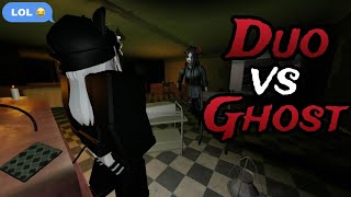 Roblox Blair  Duo vs GHOST in finjitos roblox [upl. by Nnek96]