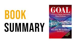 The Goal by Eliyahu M Goldratt and Jeff Cox  Free Summary Audiobook [upl. by Oalsecnew]