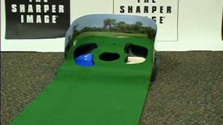 Sharper Image Club Champ Putt N Hazard Golf Mat [upl. by Nnauol]