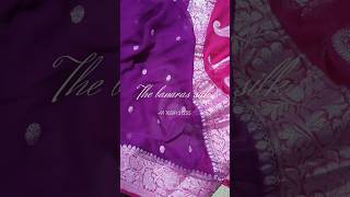 Celebrate Tradition with Banarasi Khadi Chiffon Georgette saree georgette chiffon [upl. by Tarrance]