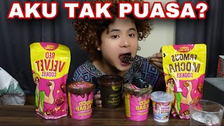 AKU TAK PUASA 😳 MAKAN CHOCO JAR NII 😳‼️ [upl. by Anikas990]