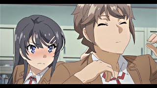 One Kiss  Mai X Sakuta Edit 4k [upl. by Hoeve]