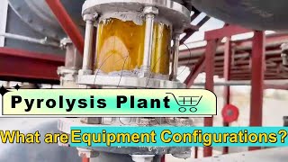 ¿Cómo funciona el proceso de la planta de pirólisis Configuraciones de equipos [upl. by Ariday]