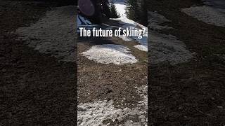 The Future of Skiing Lech am Arlberg Austria ski skiing nosnow alps shorts mountains austria [upl. by Slocum]