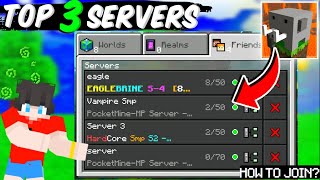 Top 3 Best Servers For Craftsman  How to join [upl. by Suzette]