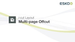 Introduction to multipage offcut in icut Layout [upl. by Cranford372]