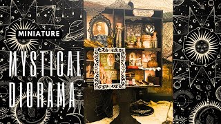 Mystical Miniature Diorama  Halloween Decor  DIY [upl. by Azil]