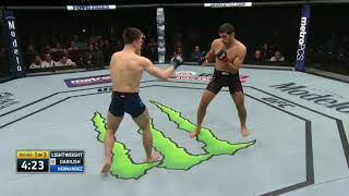 Alexander Hernandez vs dariush full fight [upl. by Mchail963]