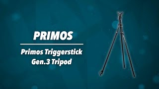 Primos Trigger Stick Gen3 Tripod Onyx  Skjutstöd [upl. by Rehptosirhc]