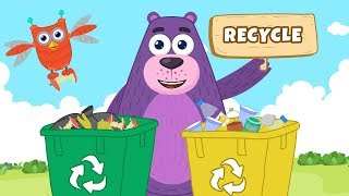 What is recycling  Recycling for children  Learn to recycle  Polly Olly [upl. by Azpurua]