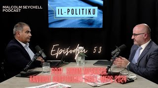 Episodju 53  “IlPolitiku” Mistieden  Prof Simon Mercieca kandidat indipendenti għallMEPs 2024 [upl. by Neel]