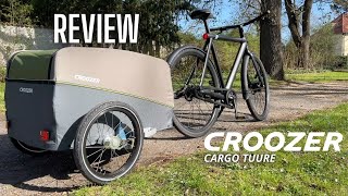 Lastenanhänger Croozer Cargo Tuure im Test  Besser als ein Lastenrad [upl. by Imim]