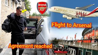 BREAKING NEWS✅ Mikel Morino Jet to Arsenal🔥 arsenal 2nd signing🤝 medical Confirmed🔥 arsenal news now [upl. by Elvis]