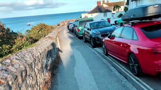 Walking Around The Sea Front At Coverack Cornwall [upl. by Ttennej]