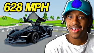 MAKING THE FASTEST CAR IN ROBLOX DRIVING EMPIRE [upl. by Eeraj]