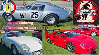 Ferrari Day at Road America during FCA 2024 [upl. by Alliscirp]