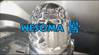 CNCFräsen in Perfektion Osterei von Wesoma GmbH auf DMG MORI DMU80 eVo [upl. by Rhea296]