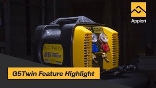 G5Twin Refrigerant Recovery Machine Feature Highlight [upl. by Henka]