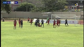 Jeux des Iles Foot  Réunion 3  0 Maldives But de Mathieu Sarpedon [upl. by Nido]