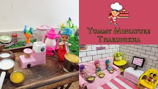 MY SUMMER HOLIDAYS  EP 6 Miniature Cooking Summer Special Mango Lassi Yummy Miniature Tharunikha [upl. by Sirap]