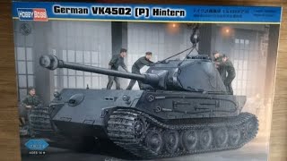 hobbyboss 135 vk 4502 p unboxing [upl. by Elocyn]