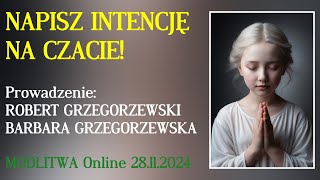 Czwartkowe nabożeństwo modlitewne  28112024  LIVE [upl. by Ime322]