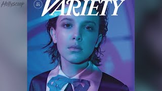 Millie Bobby Brown Talks Stranger Things Growing Up And Her 1st Kiss [upl. by Lavery]