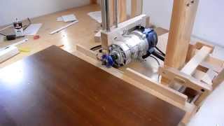 Horizontal router table for the slot mortiser [upl. by Lladnek]