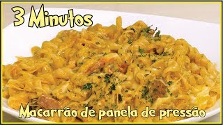 O verdadeiro macarrão de panela de pressão Apenas 3 minutos [upl. by Fabrianna]