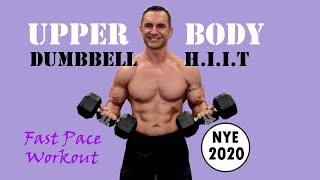 High Intensity Dumbbell Upper Body Workout with Coach Ali [upl. by Eshelman751]