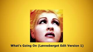 Cyndi Lauper  Whats Going On Lønneberget Edit Version 1 [upl. by Yelah]