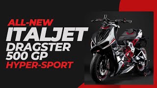 All New Italjet Dragster 500 GP Hyper Sport Specs Features Availability Release Date [upl. by Christan]