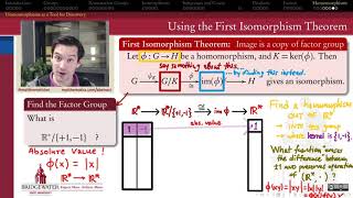 30110J Using the First Isomorphism Theorem [upl. by Derron]