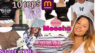 Meesho top haul under 300Rs🌸 [upl. by Drofdarb]