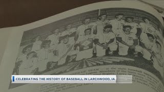 Celebrating the History of Baseball in Larchwood [upl. by Torrell]