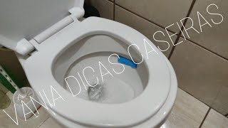 🔴PEDRA SANITÁRIA CASEIRA QUE GRUDA NO VASO SÓ 3 INGREDIENTES [upl. by Nanreit380]