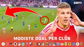 De MOOISTE GOAL per CLUB in de Eredivisie 2023 🔥 [upl. by Eunice]