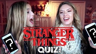 WE TAKE STRANGER THINGS QUIZZES  Diamond Dixie [upl. by Titania825]