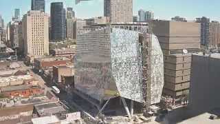 Ryerson Student Learning Centre TimeLapse Video 2012 to 2015 [upl. by Anifesoj]